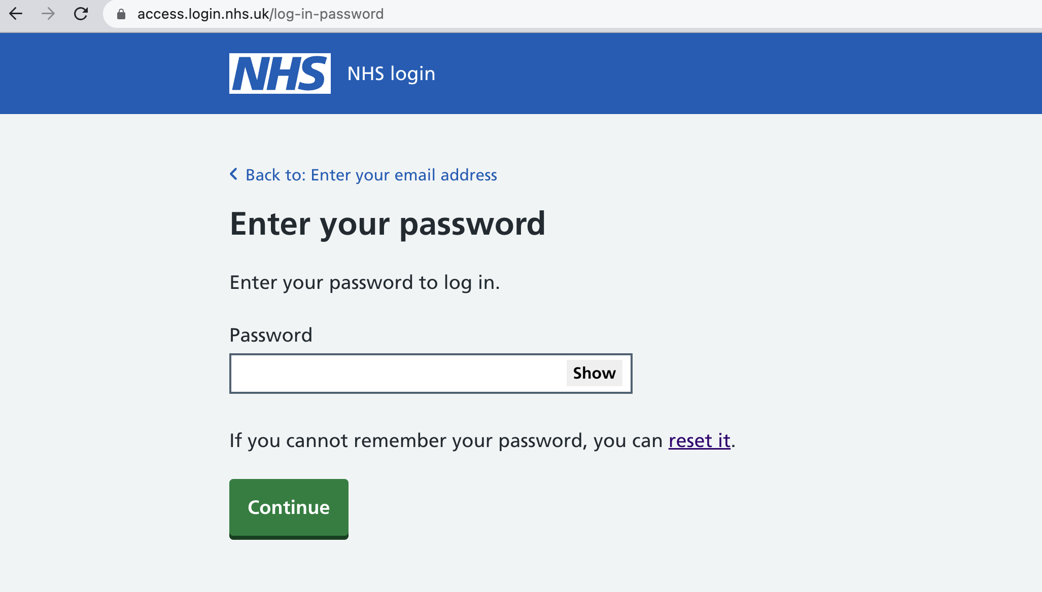 How to log in with nhs login
